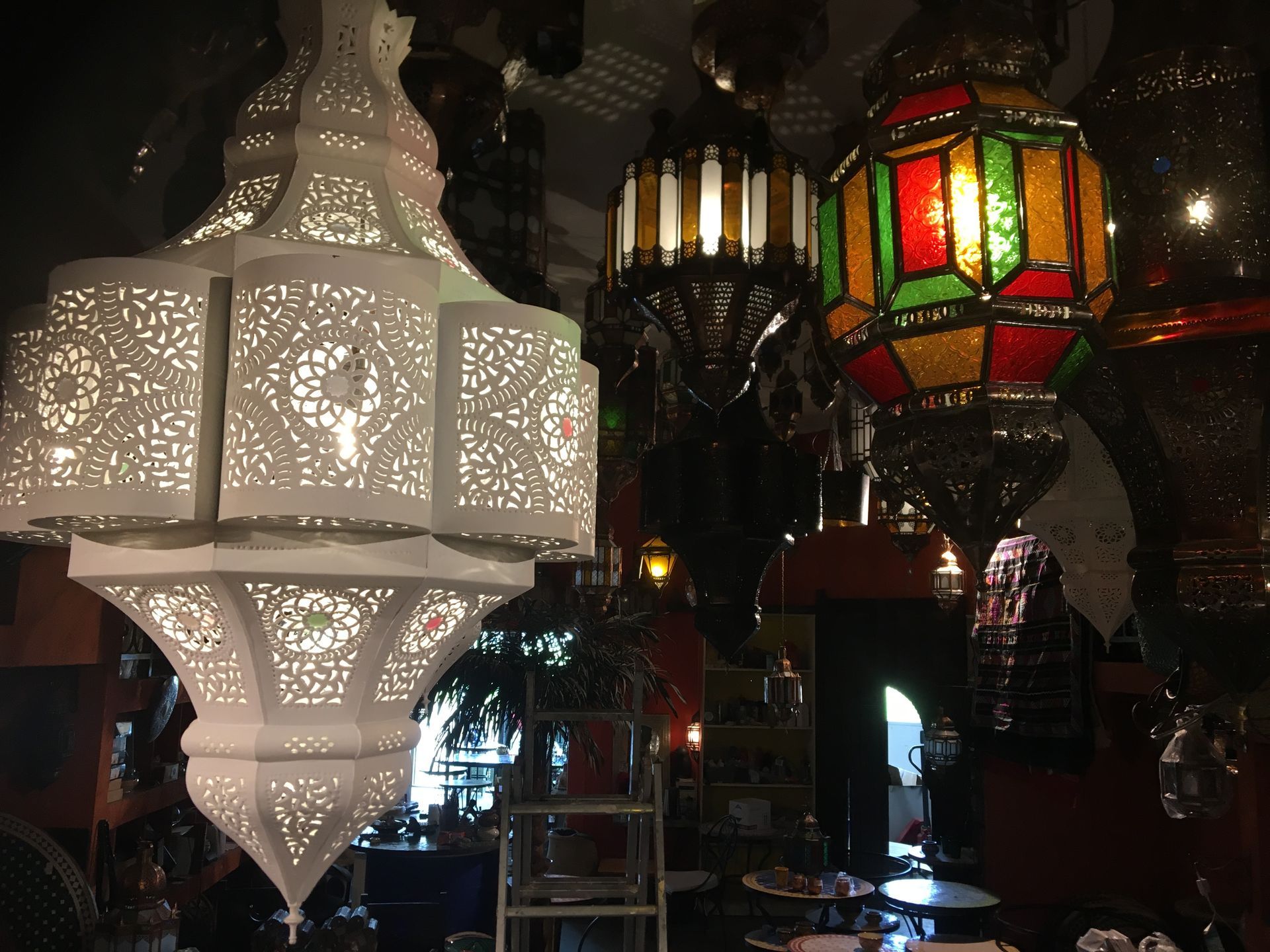 Oosterse Marokkaanse lampen