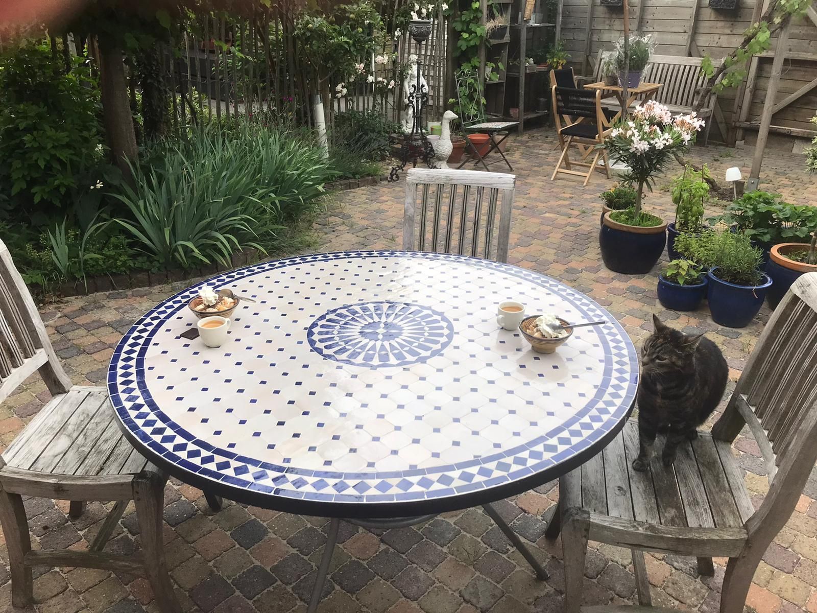 Marokkaanse mozaiektafel