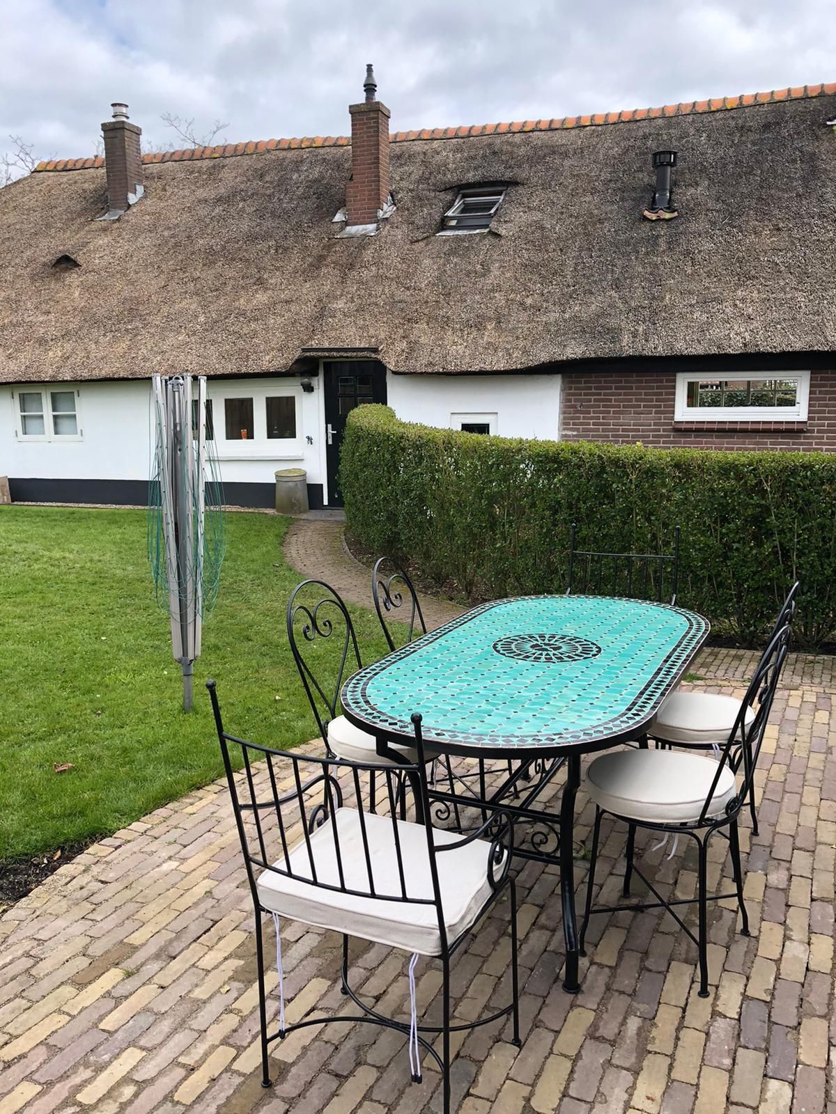 Marokkaanse mozaiektafel