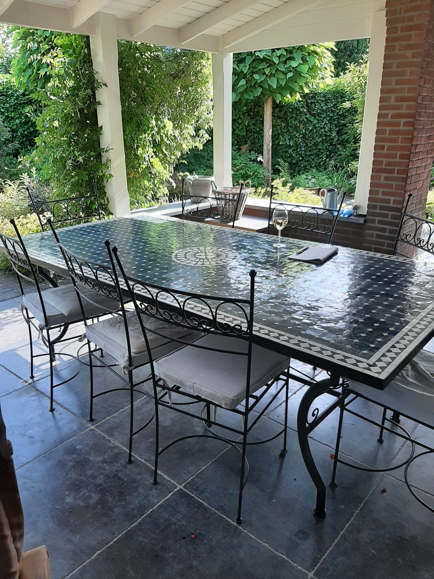 Marokkaanse mozaiektafel