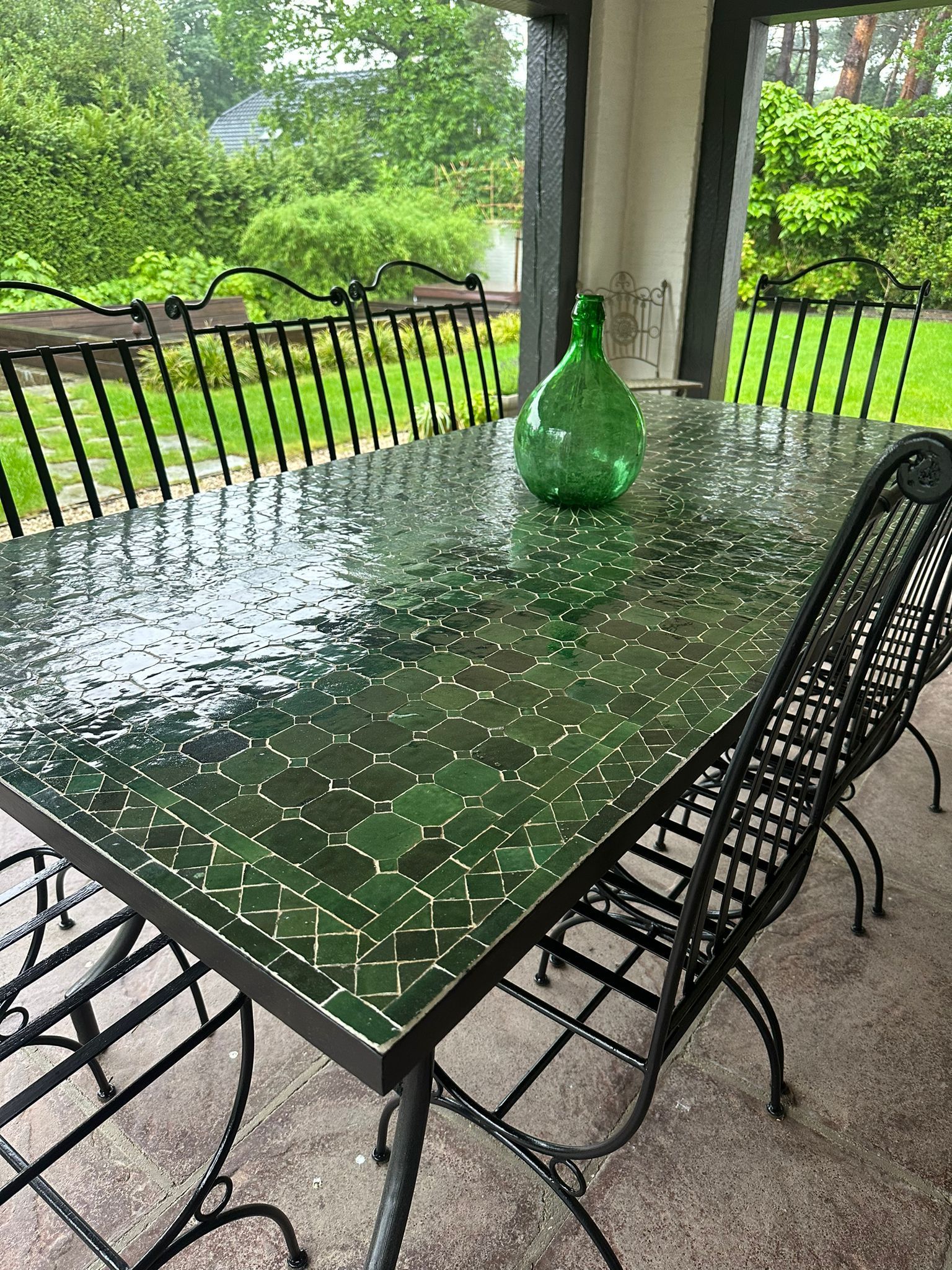 Marokkaanse mozaiektafel