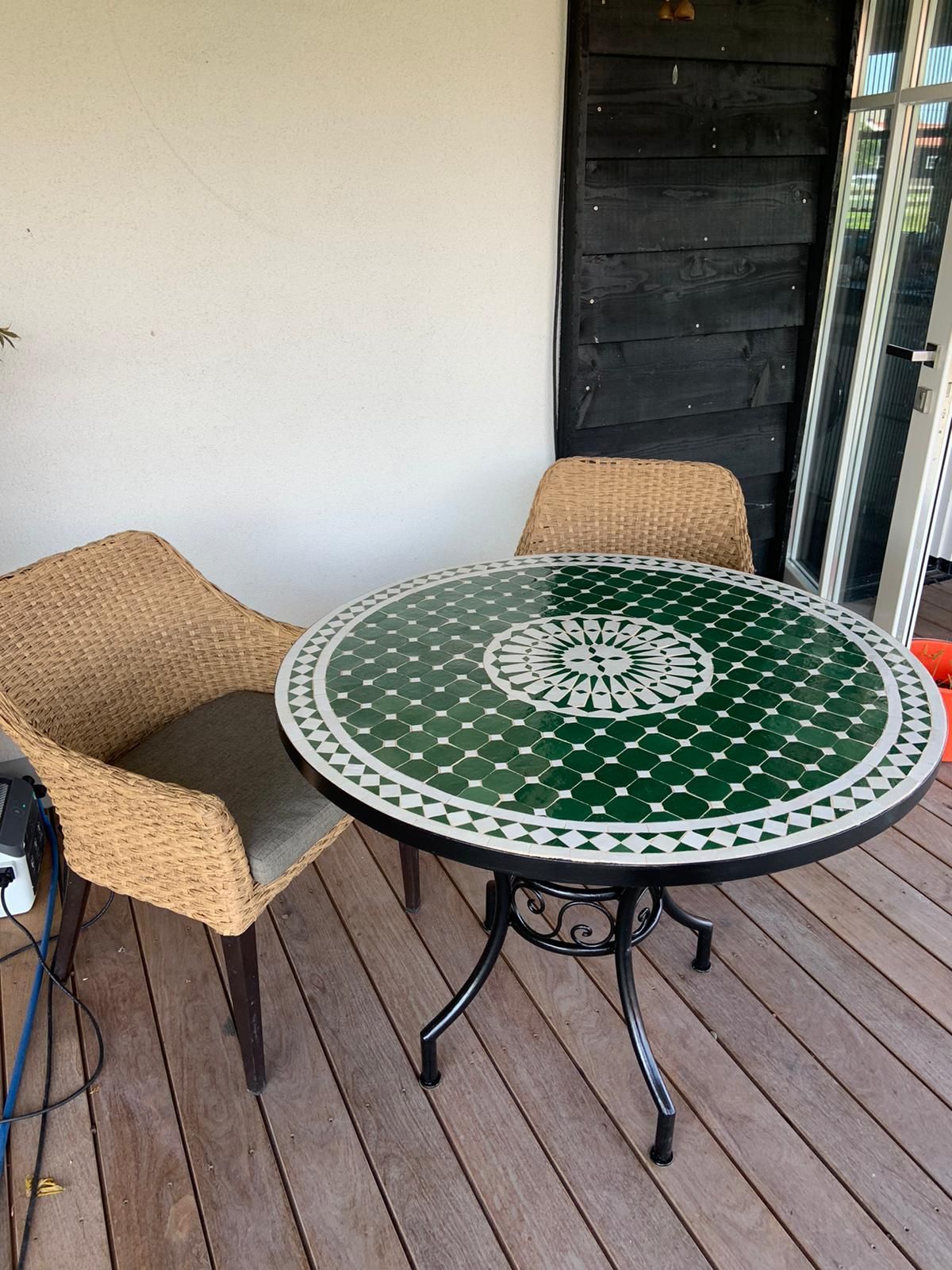 Marokkaanse mozaiektafel