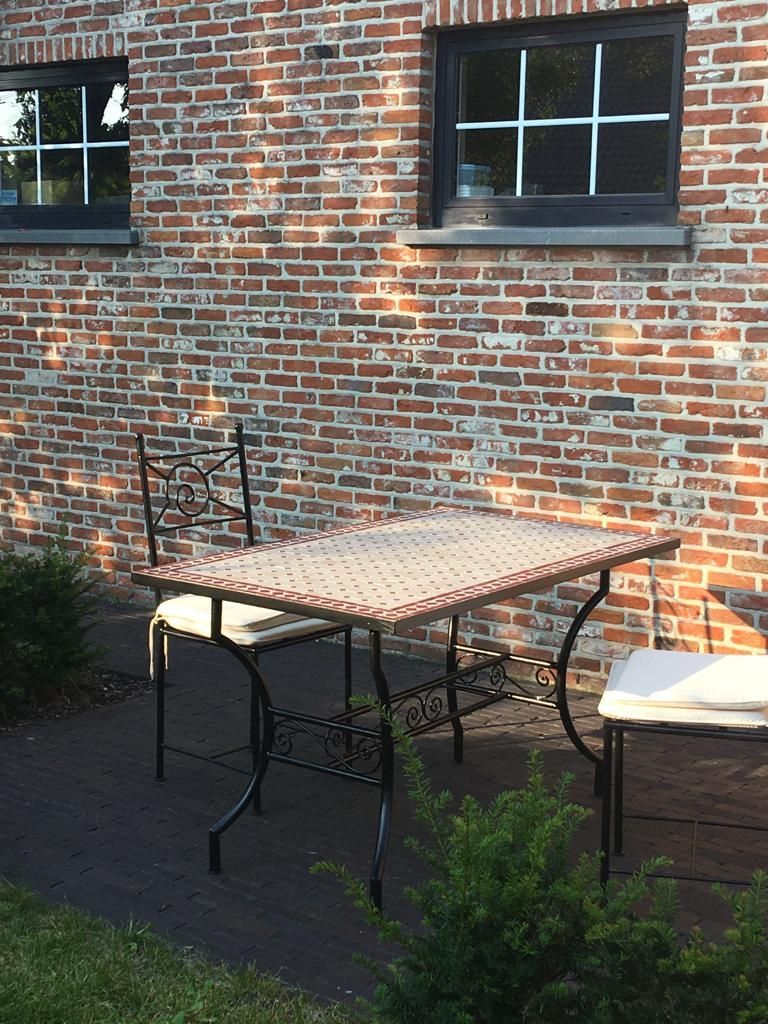 Marokkaanse mozaiektafel