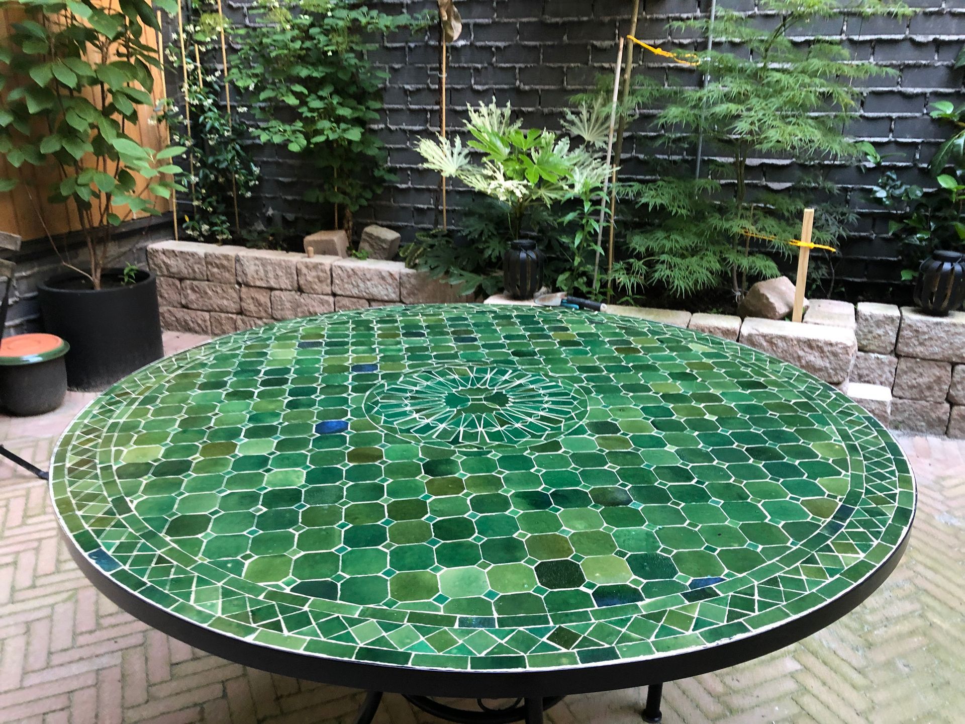 Marokkaanse mozaiektafel