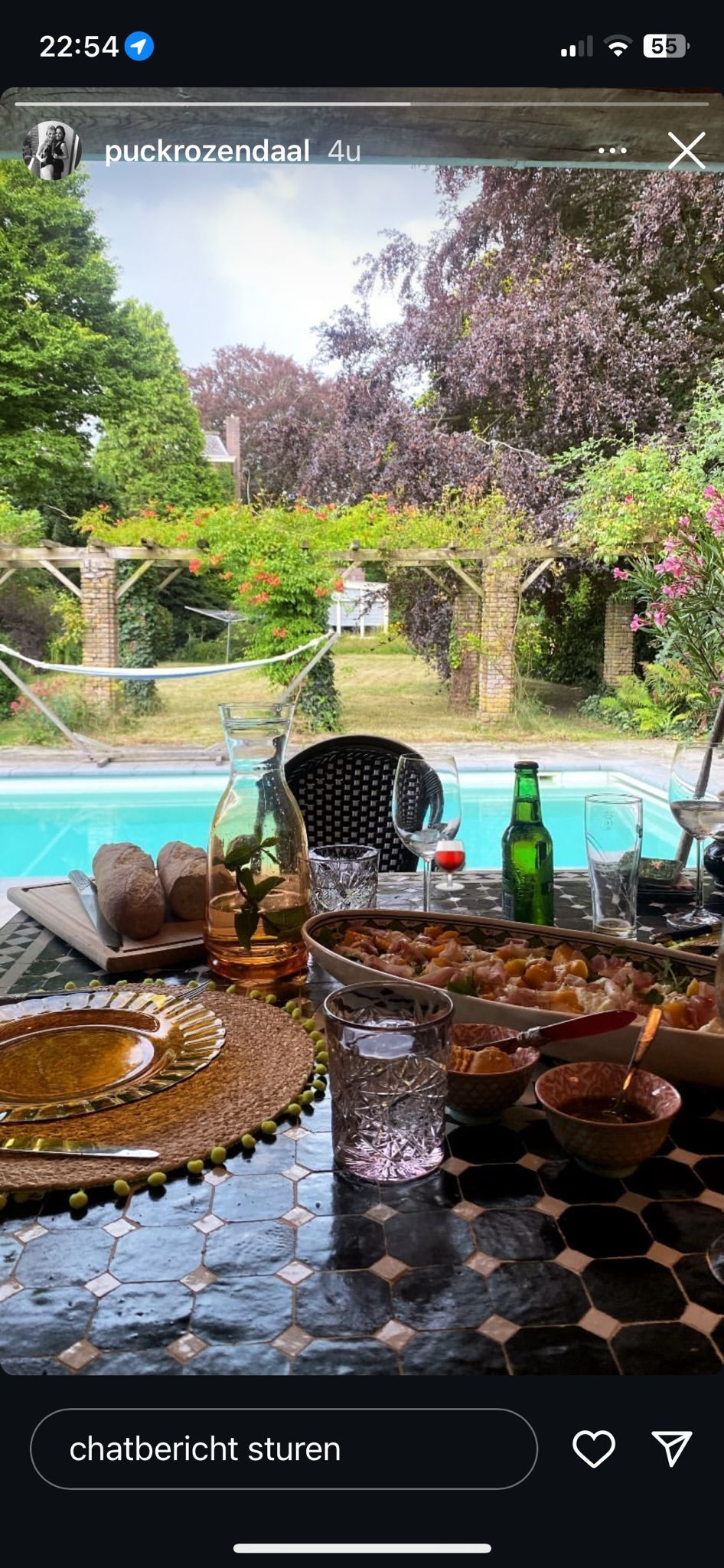 Marokkaanse mozaiektafel