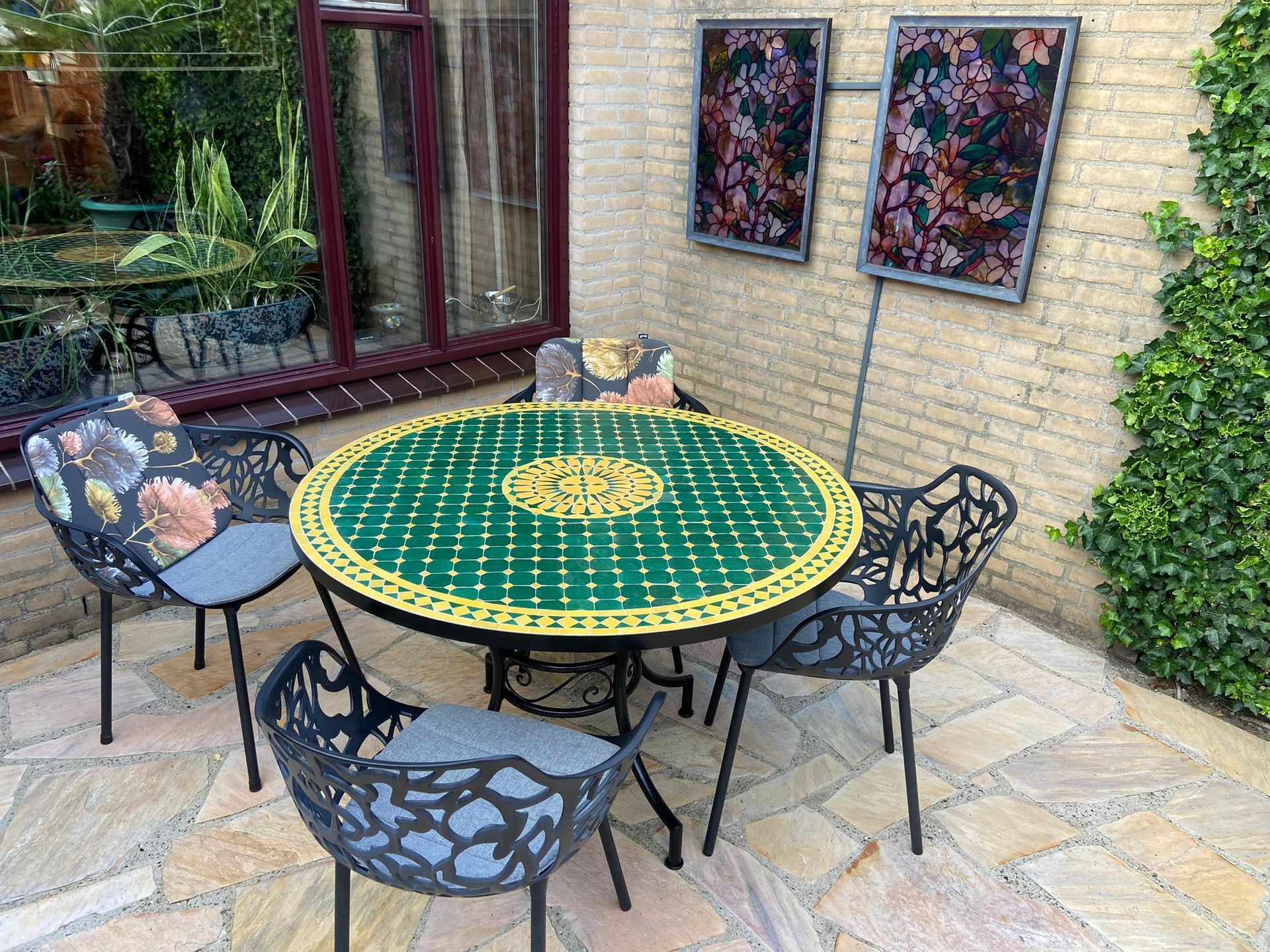 Marokkaanse mozaiektafel