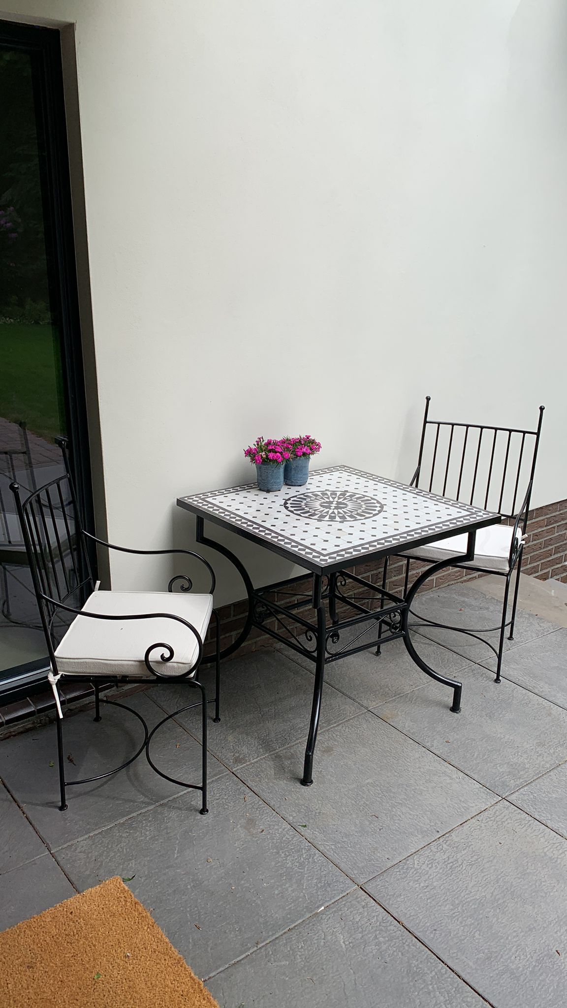 Marokkaanse mozaiektafel