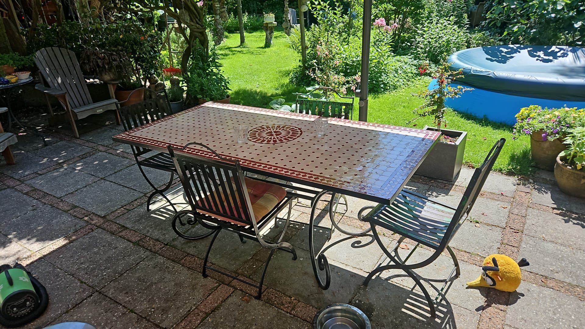 Marokkaanse mozaiektafel