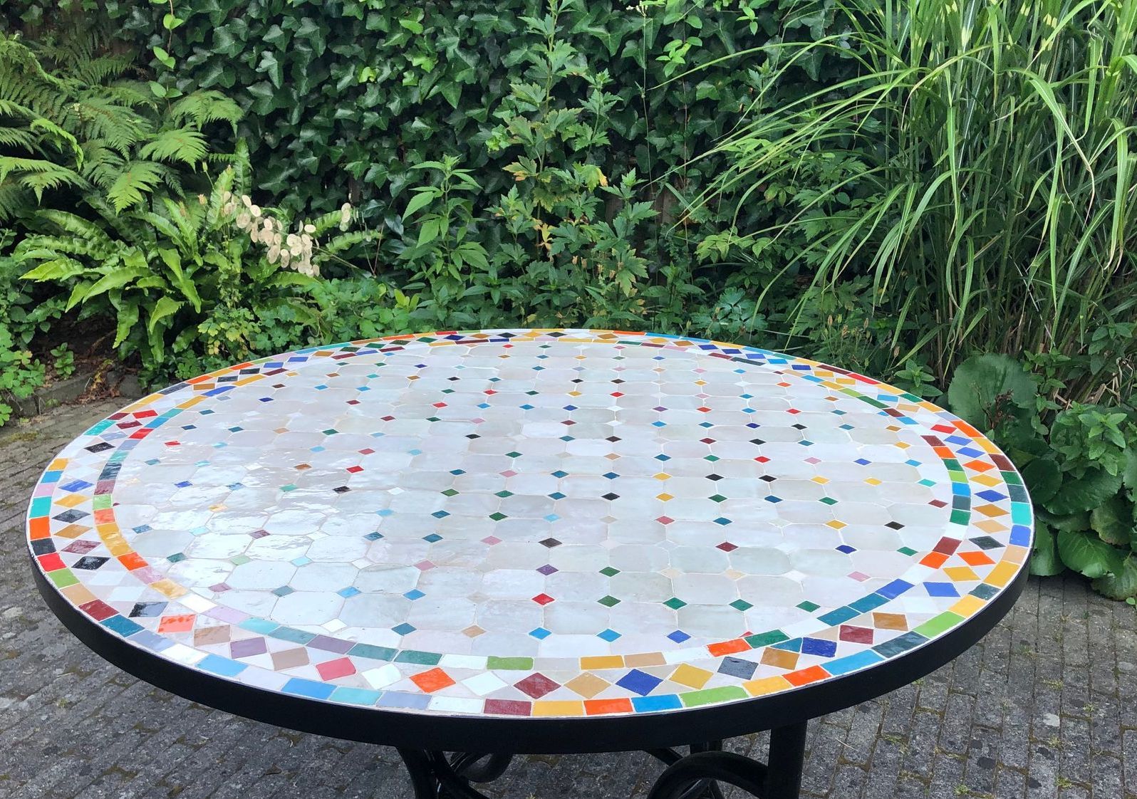Marokkaanse mozaiektafel