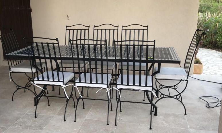 Marokkaanse mozaiektafel