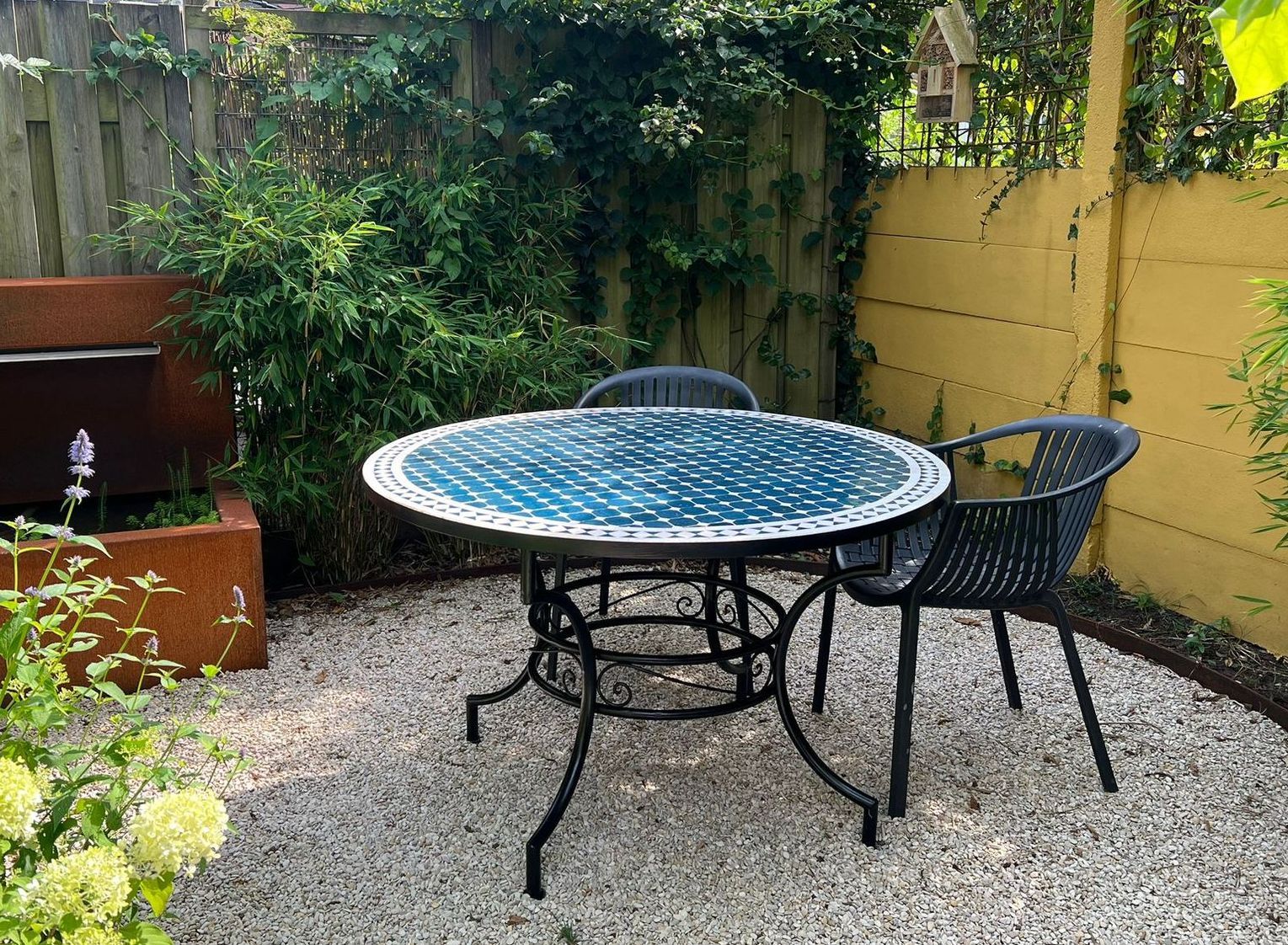 Marokkaanse mozaiektafel