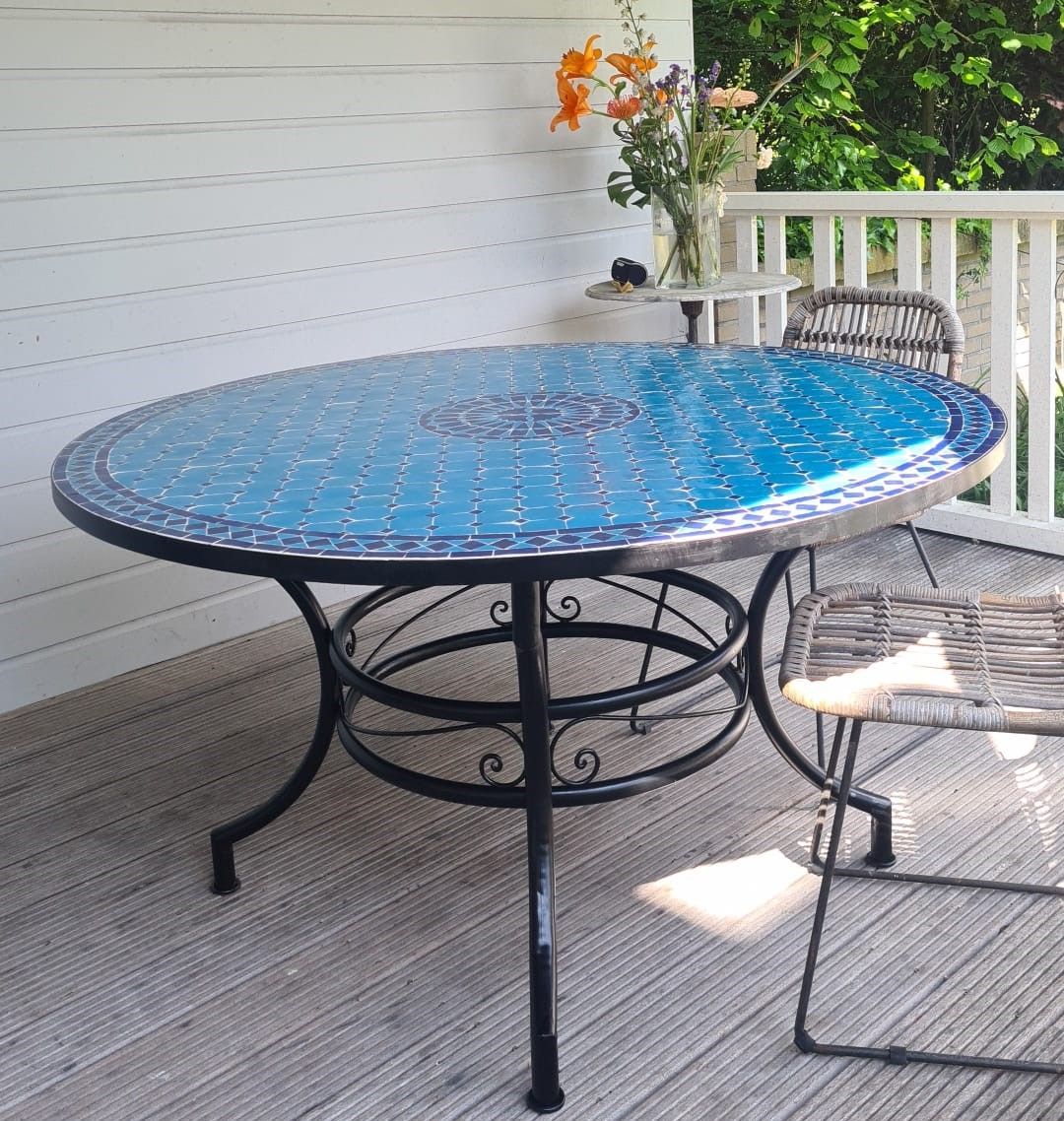 Marokkaanse mozaiektafel