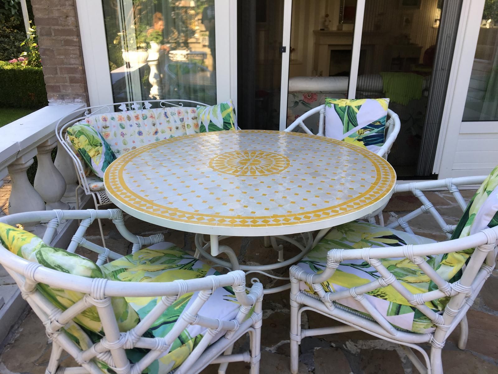 Marokkaanse mozaiektafel