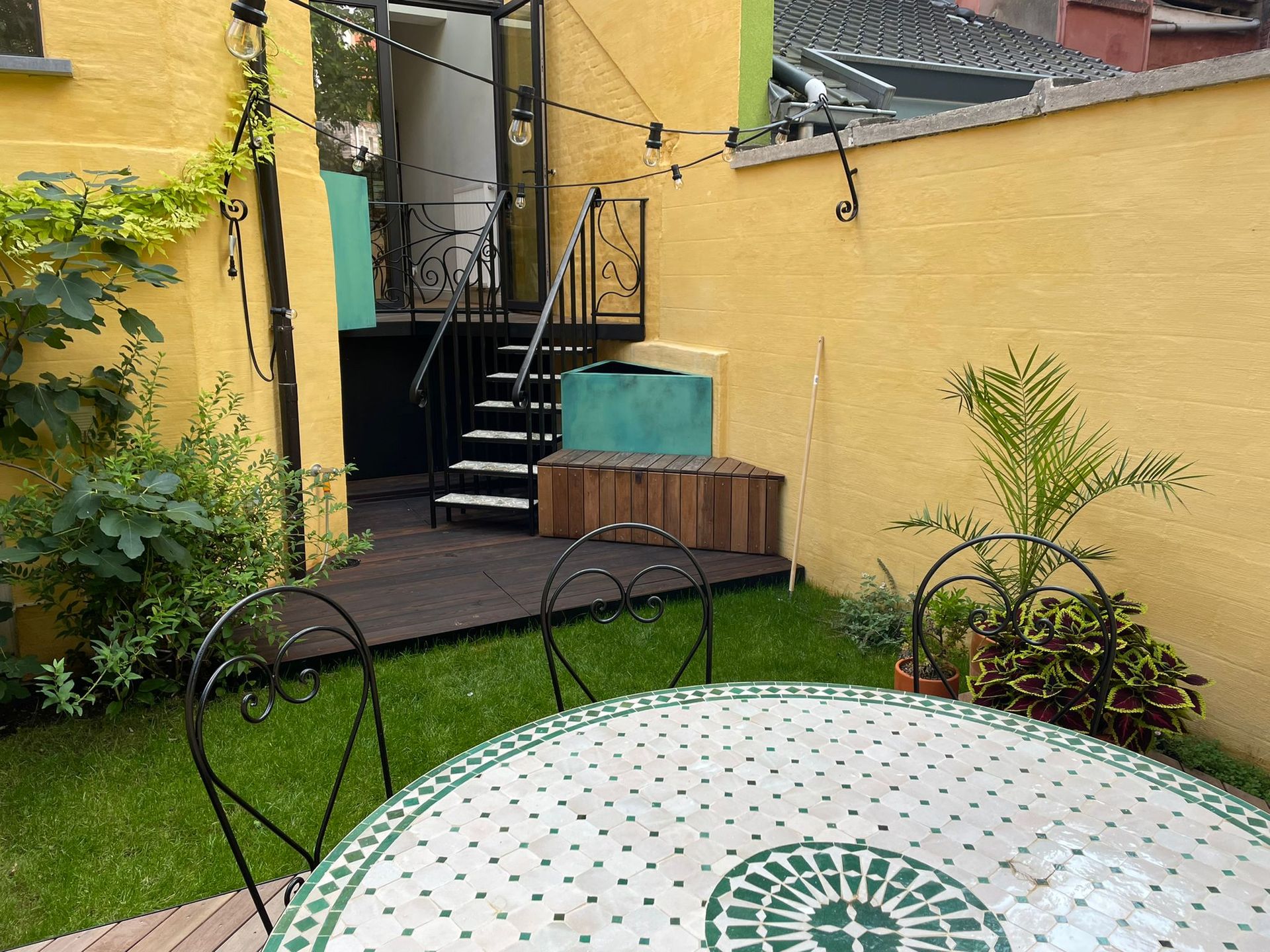 Marokkaanse mozaiektafel