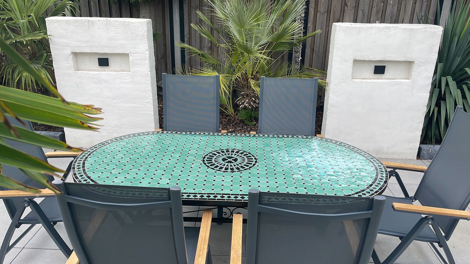 Marokkaanse mozaiektafel