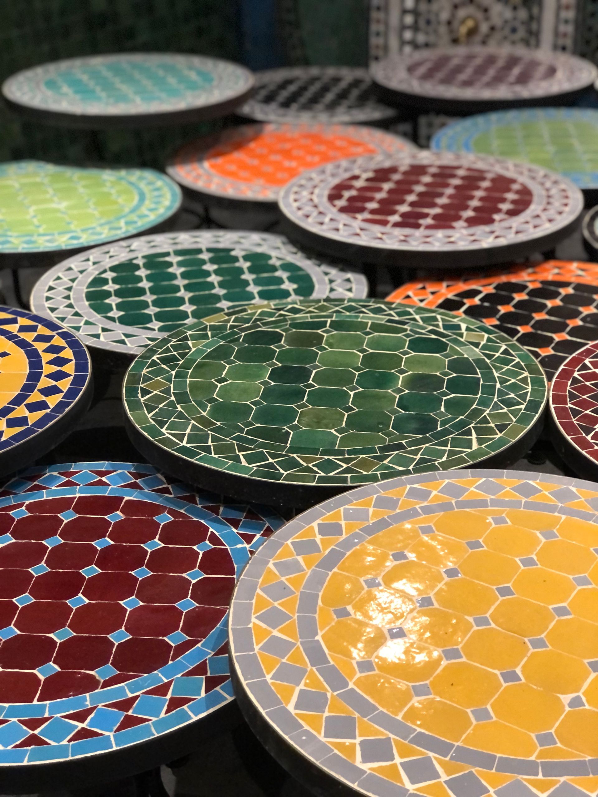 Marokkaanse mozaiek tafel