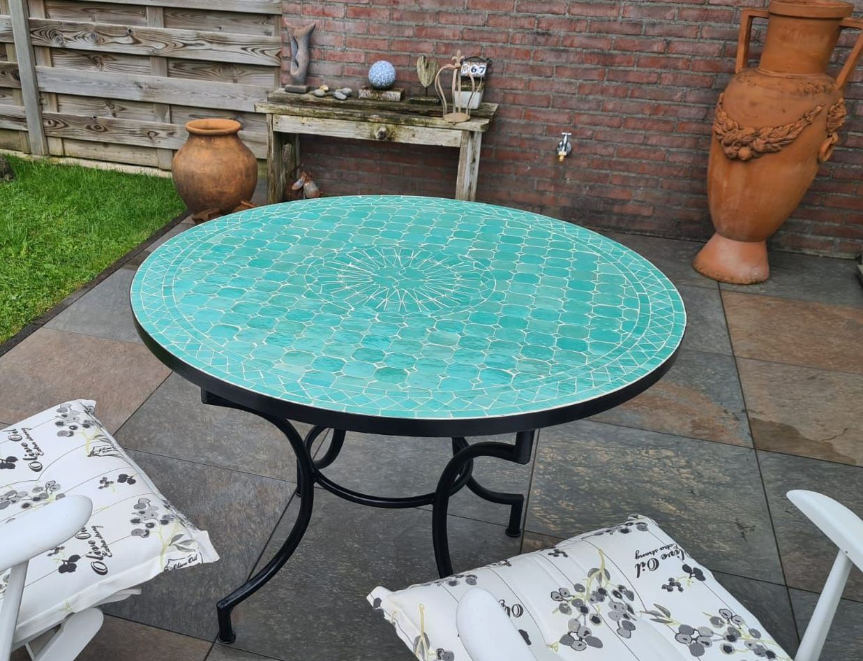 Marokkaanse mozaiek tafel
