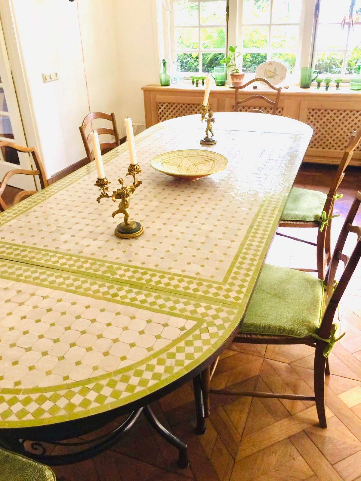 Marokkaanse mozaiektafel