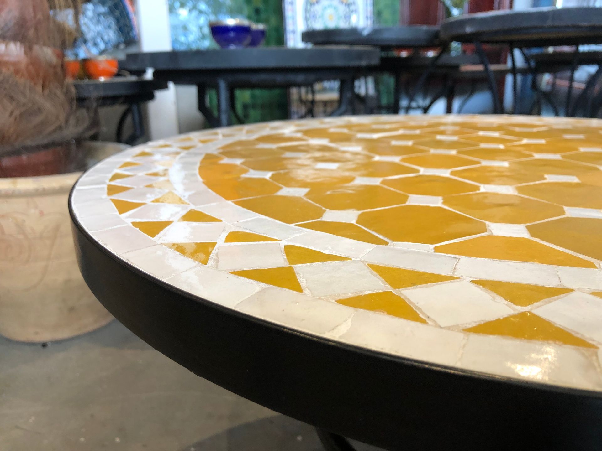 Marokkaanse mozaiek tafel