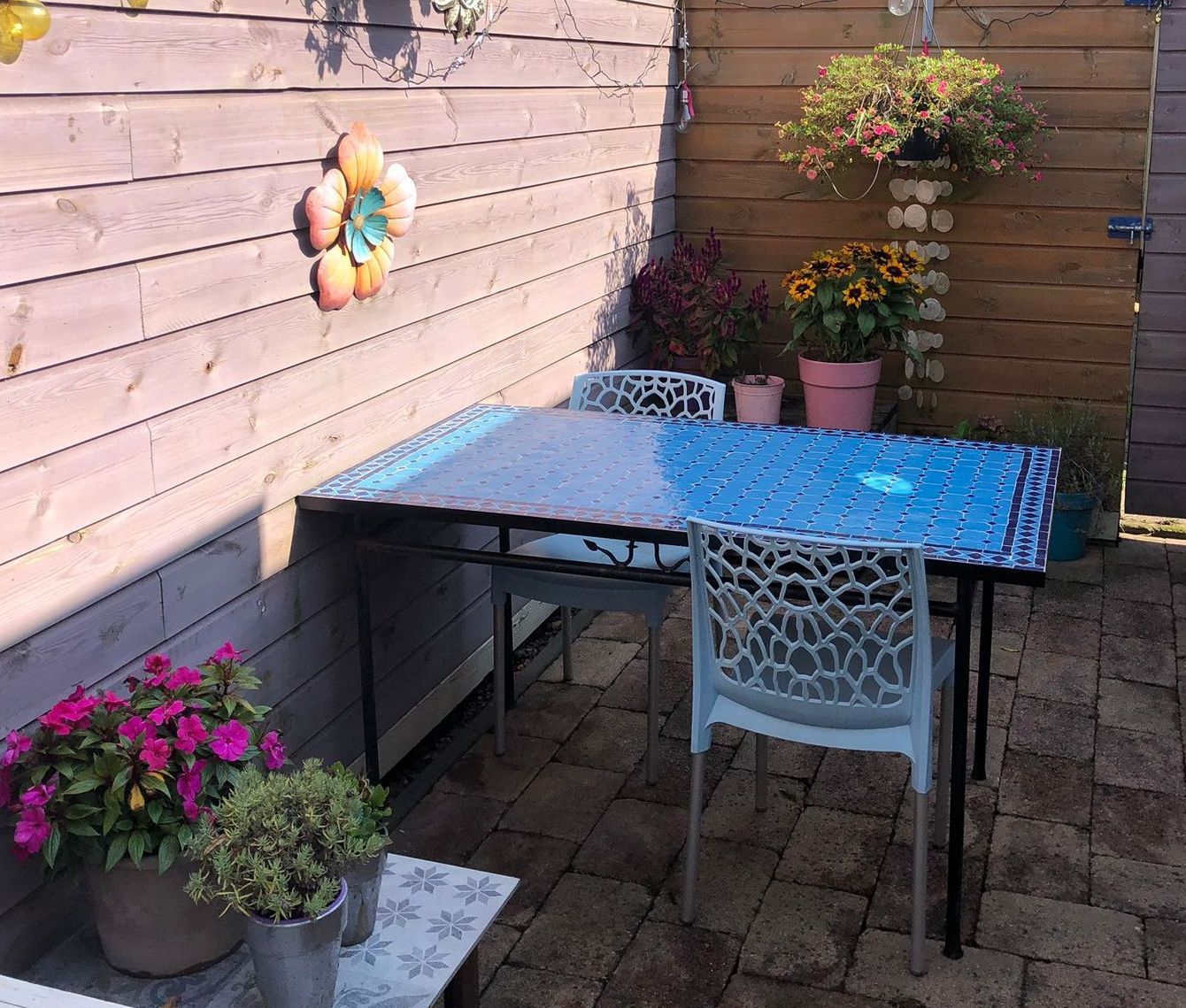 Marokkaanse mozaiek tafel