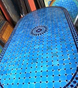 Marokkaanse mozaiektafel