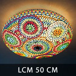 Oosterse lampen van mozaïek