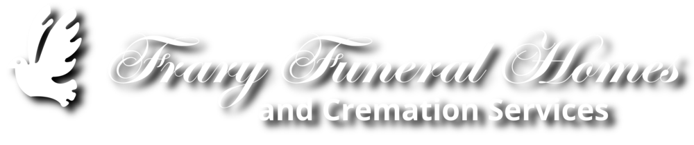 Logo for Tracy Funeral Homes and Cremation Services with a white dove icon on the left.
