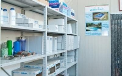 Articoli per trattamento acque in esposizione