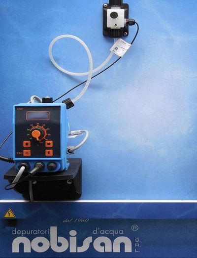 Trattamento acqua per piscina