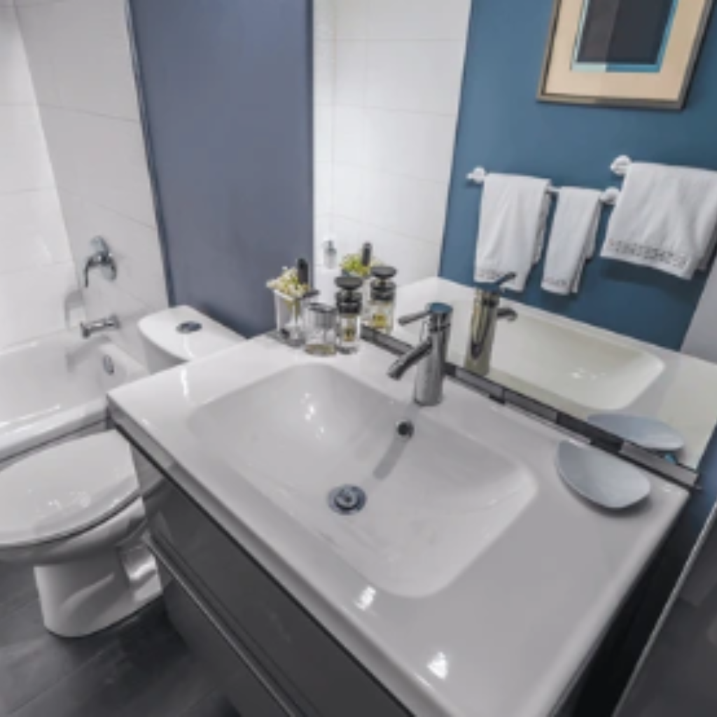 bathroom plumbing 