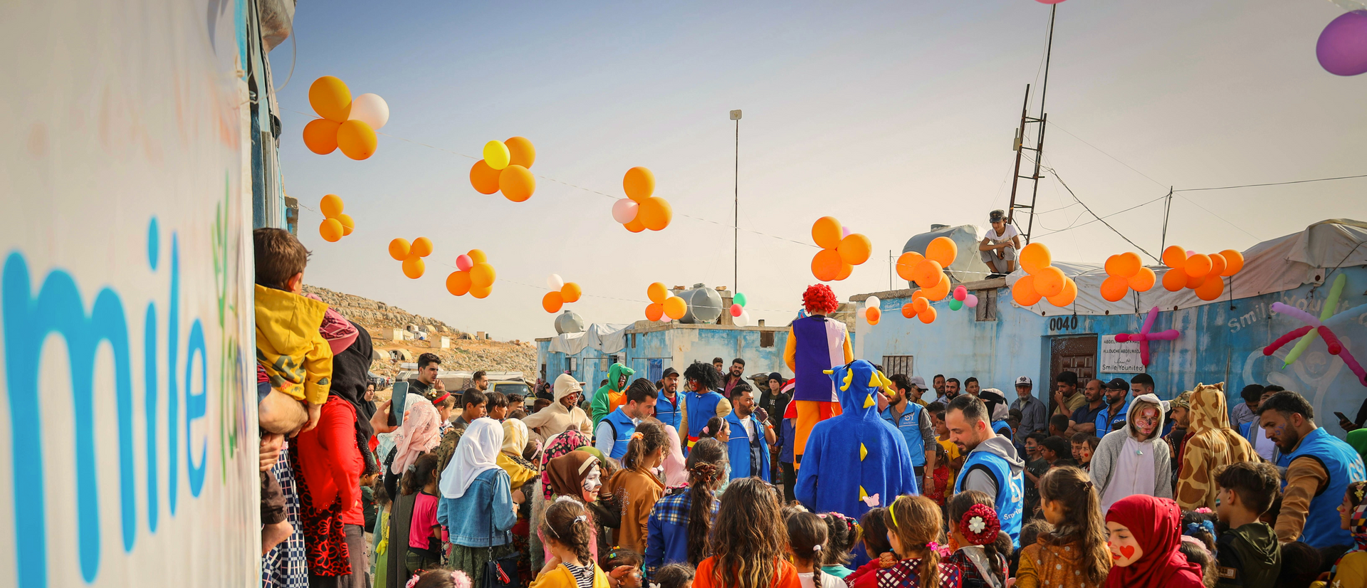 Balloon Decoration in a Charity Event