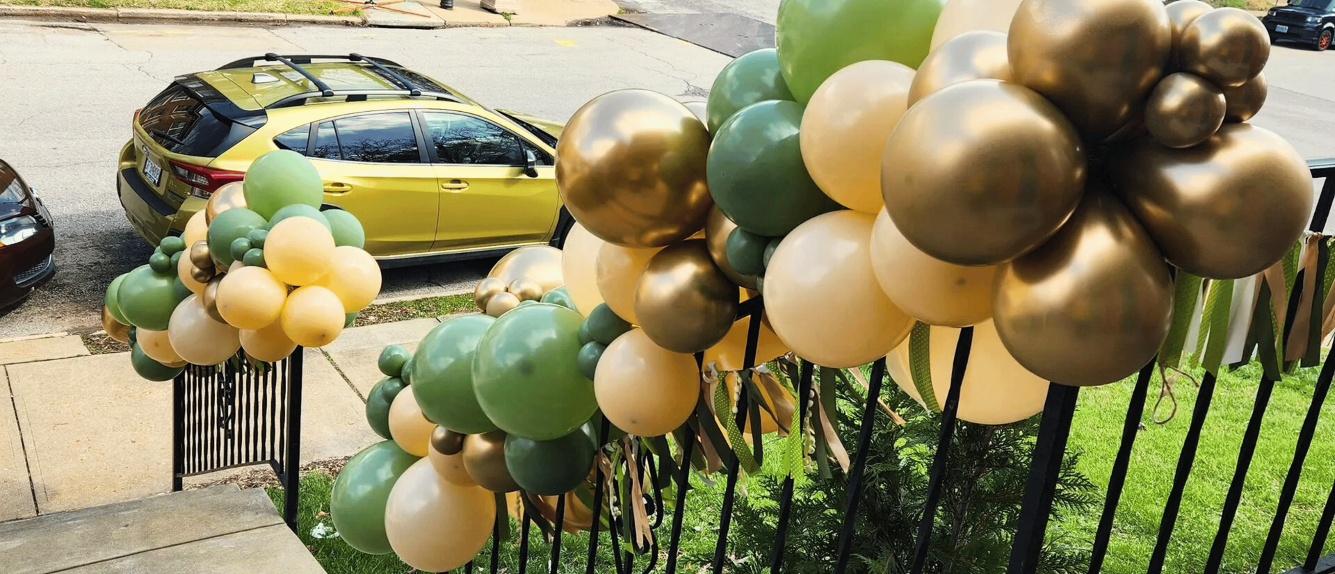 Balloon Garlands for Birthday Party