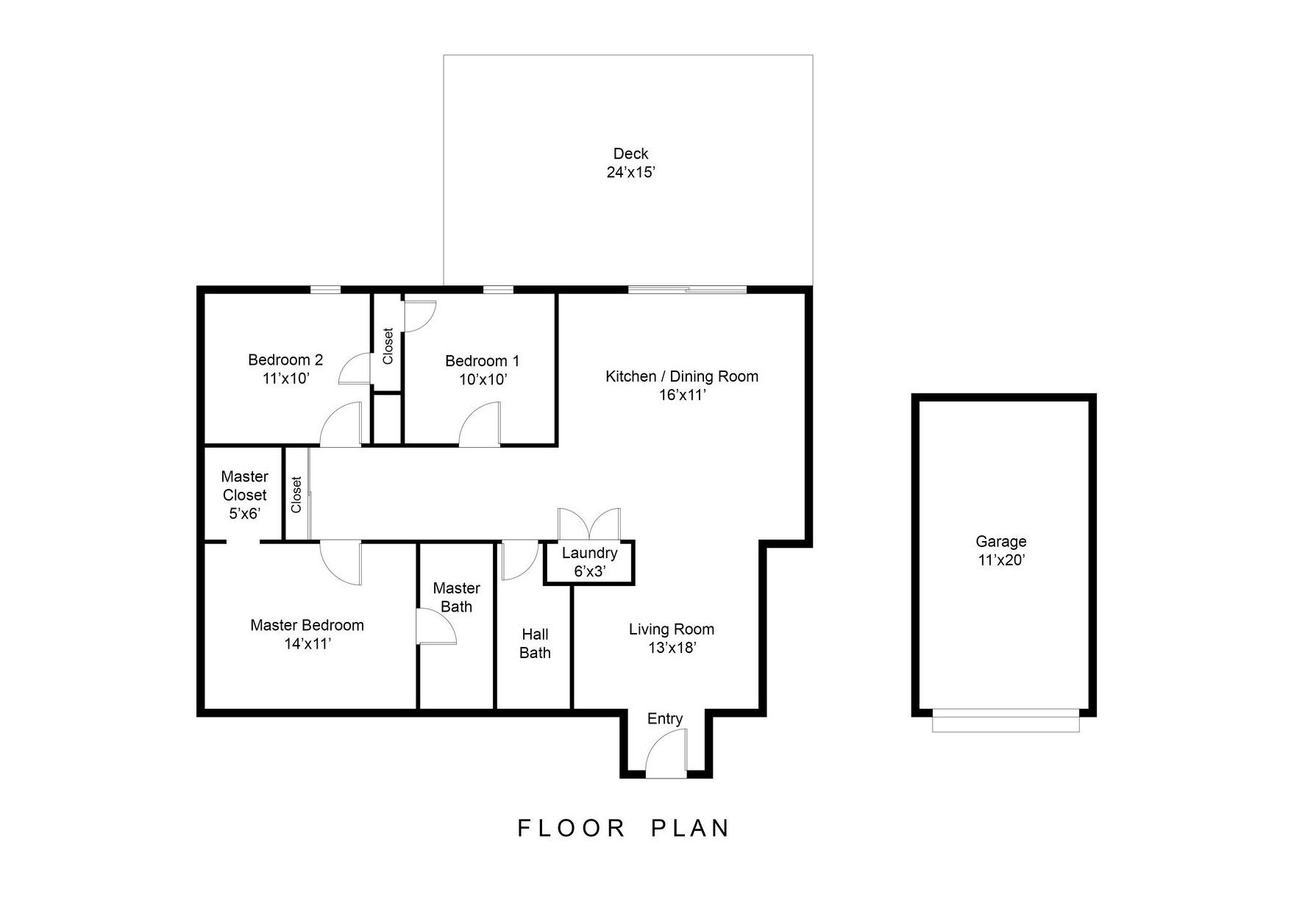 Main floor unit flat floorplan