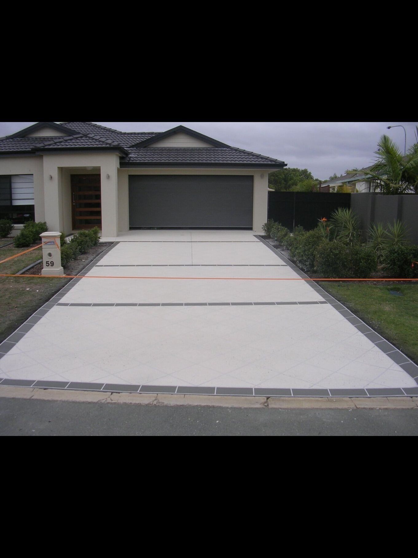 Front View Garage — River2Coast Concreting In Coffs Harbour Jetty, NSW