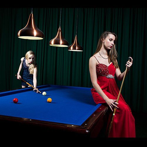 Biljarten in de Friese Club in Leeuwarden