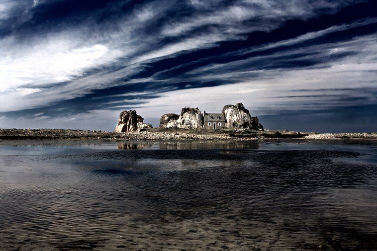 Castel Meur. Le Gouffre in Bretagne. Brittany