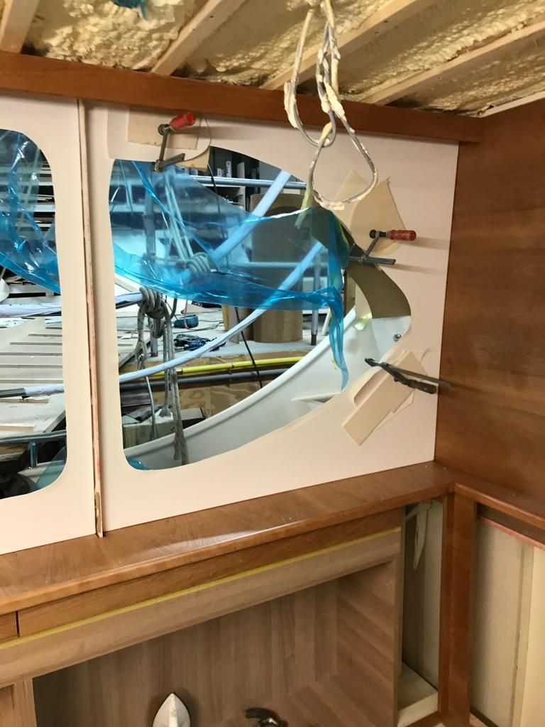 leer montage cruiser wanden jachtbetimmeringNoord interieur