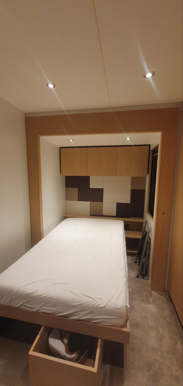 Moderne Slaapkamer Exclusieve Woonwagen Interieur Maatwerk JachtbetimmeringNoord