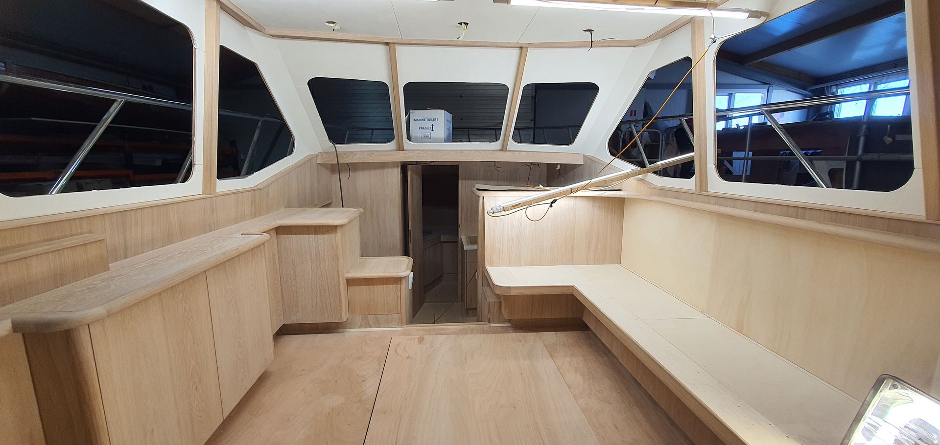 Casco Cruiser interieurbouw zithoek Exclusief JachtbetimmeringNoord