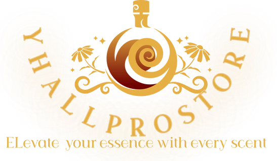 A logo that says elevate your essence with every scent
