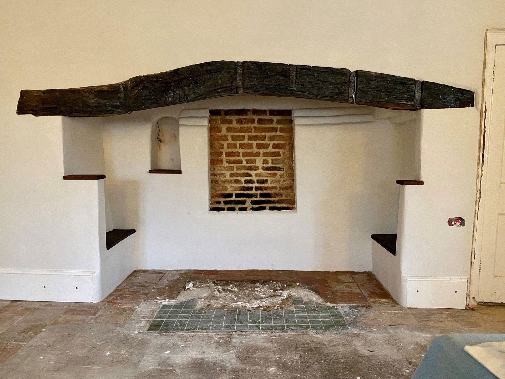 Uncovering a gem of an inglenook 2