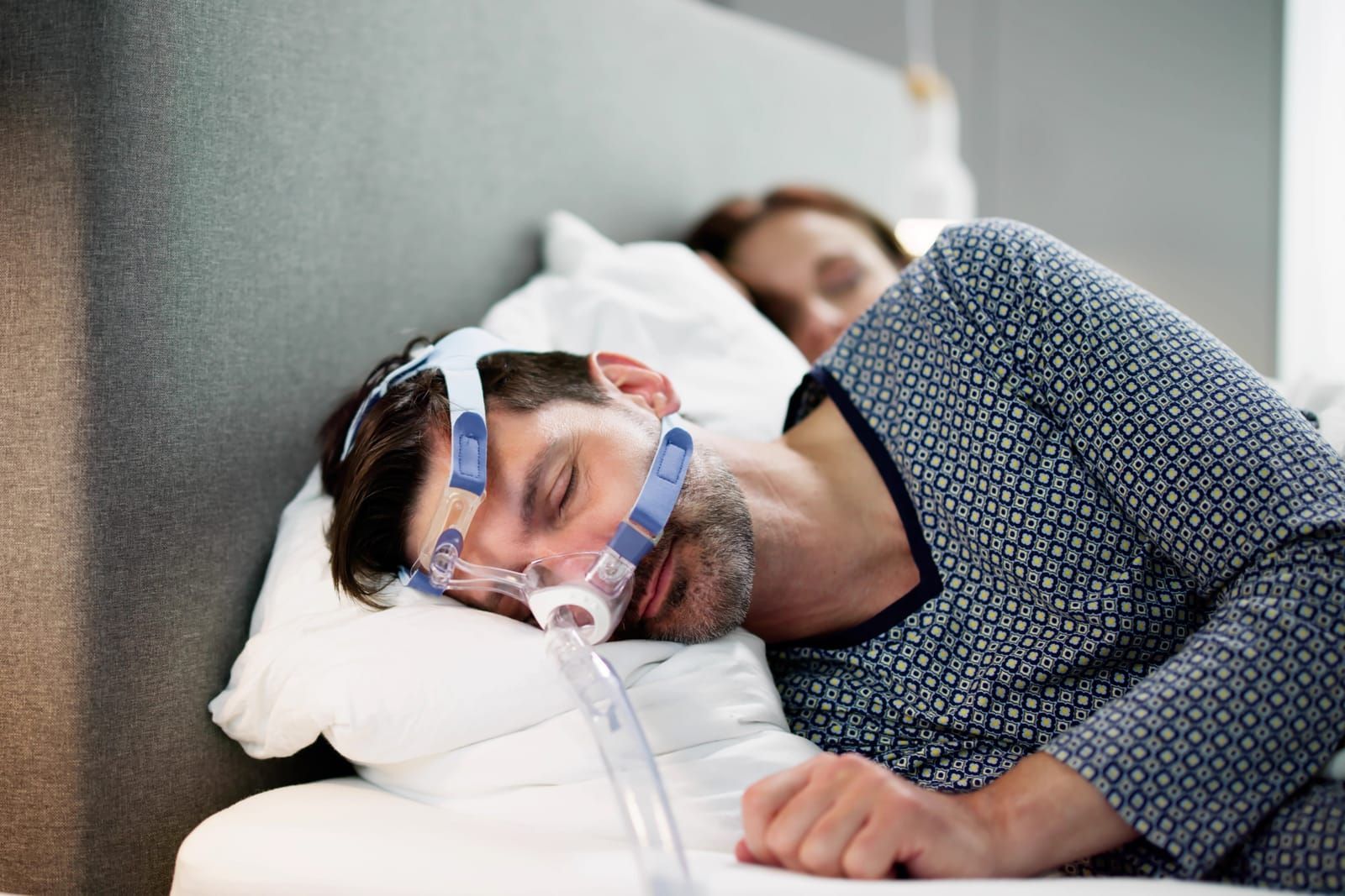 Sleep Apnea Oxygen Mask Equipment And Cpap Machine
