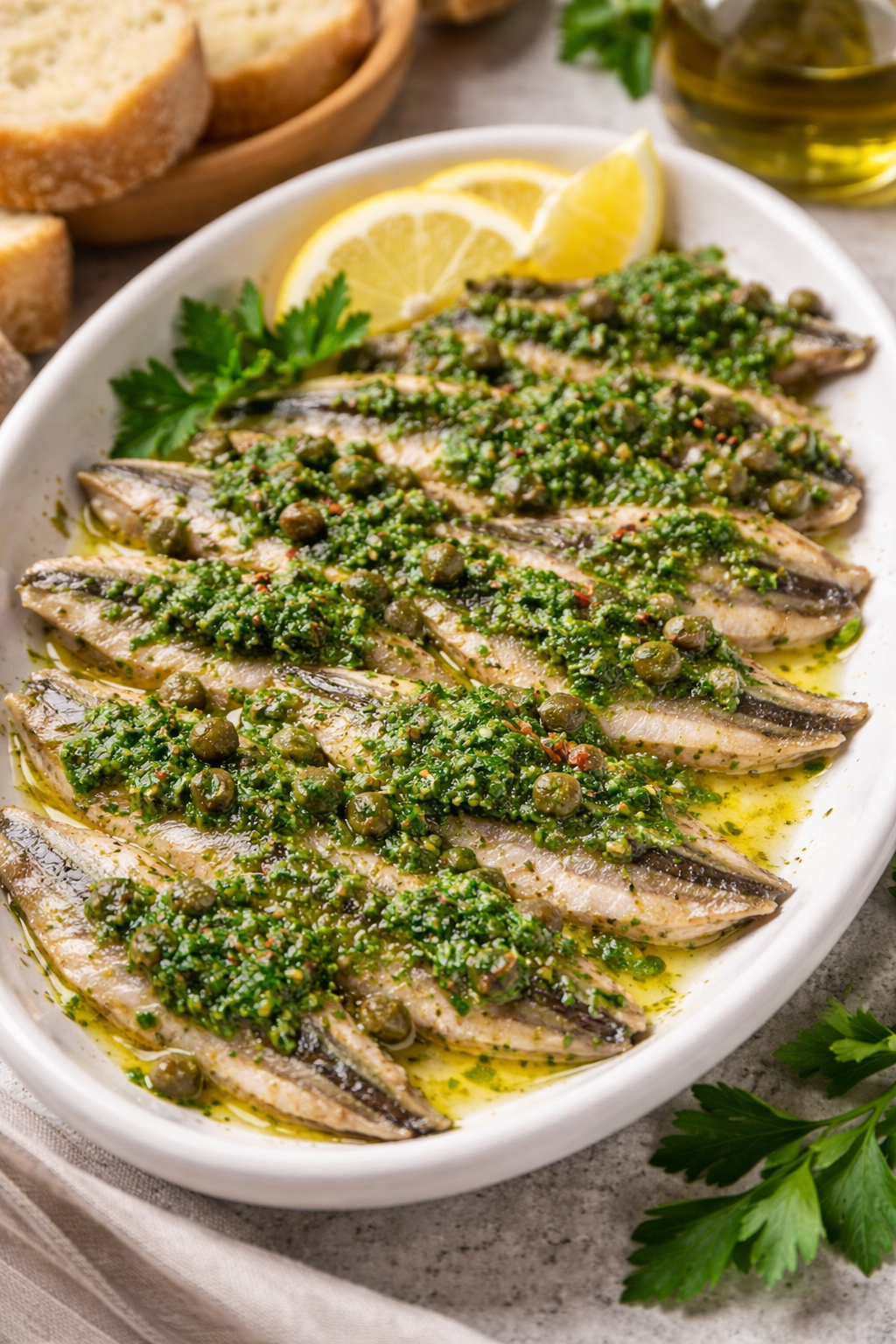 Ravioli di pasta su un tagliere di legno con farina e attrezzo per stendere la pasta. Uova sullo sfondo.