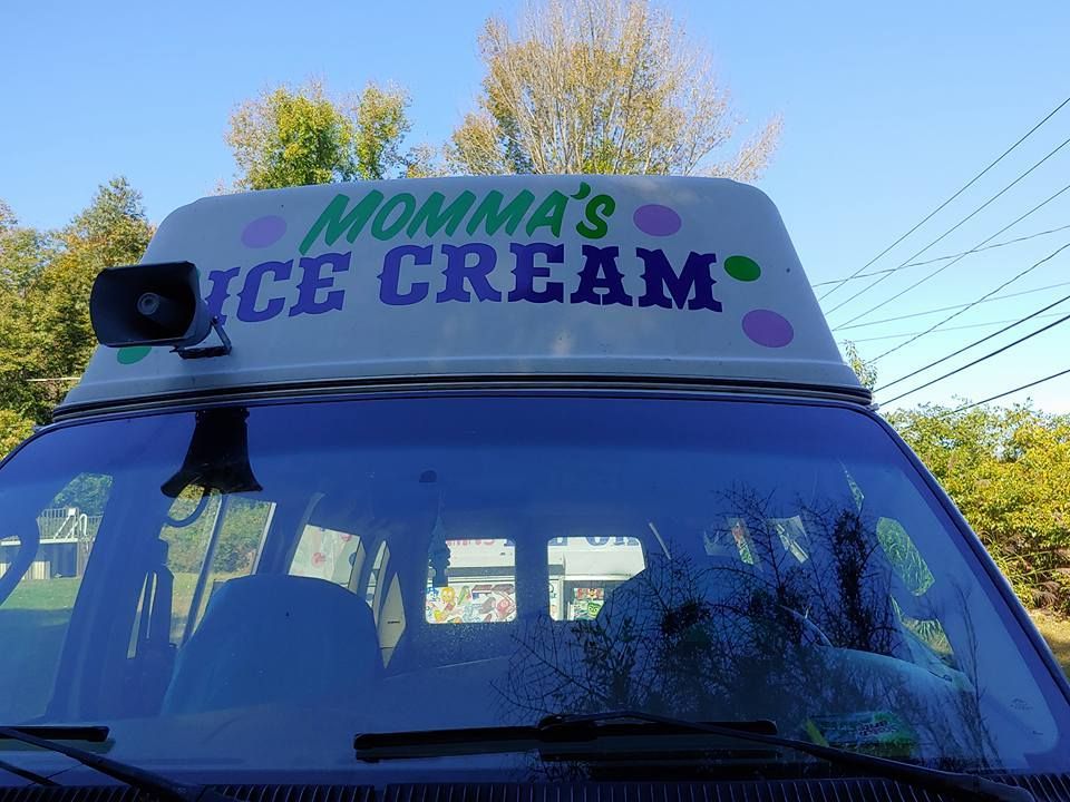 Front windshield and roof sign of a
