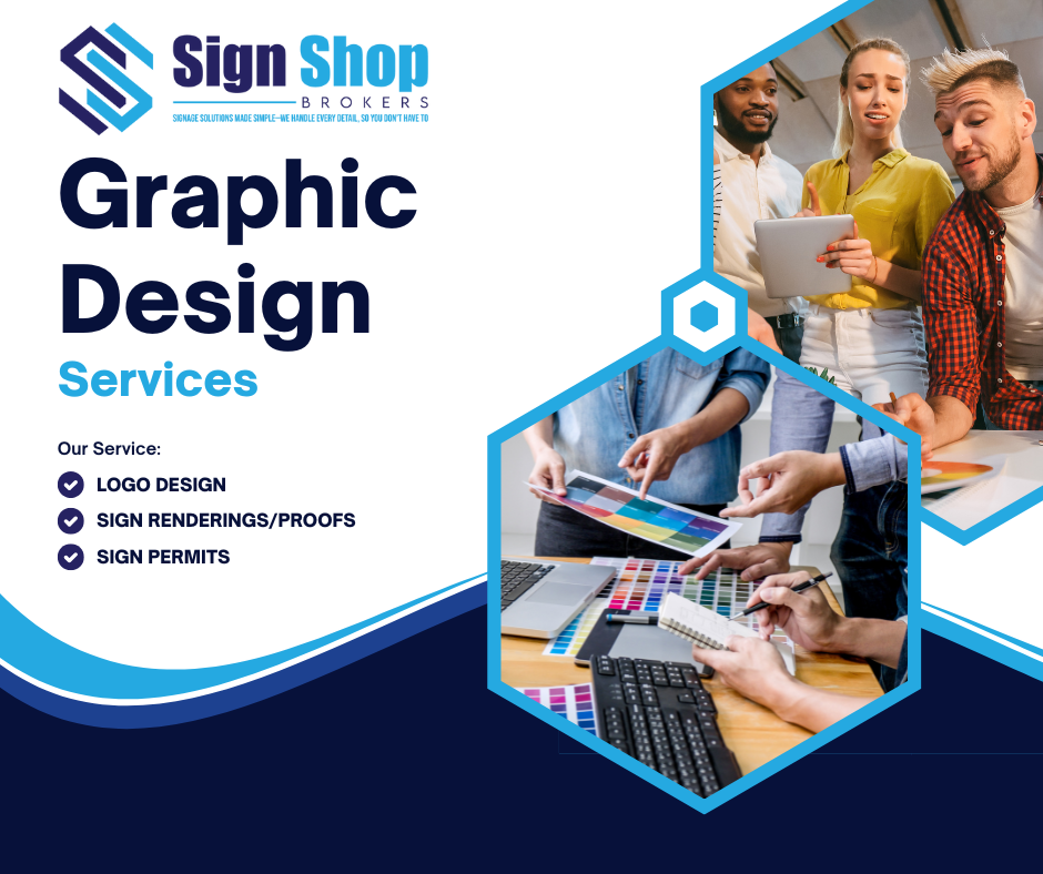 sign shop brokers graphic design services