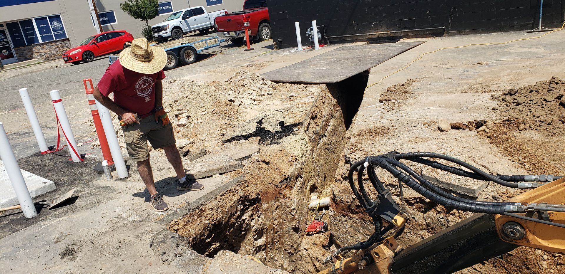 underground utility excavator service