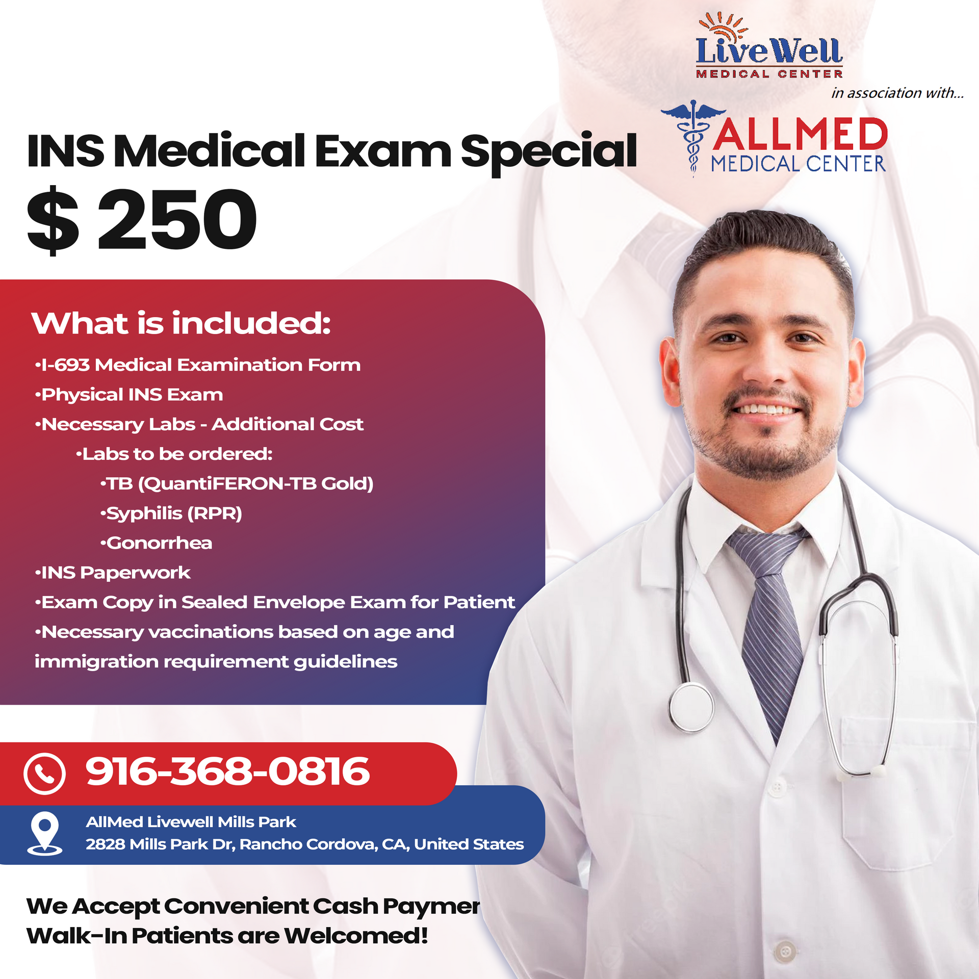 INS Immigration Physical Health Exam