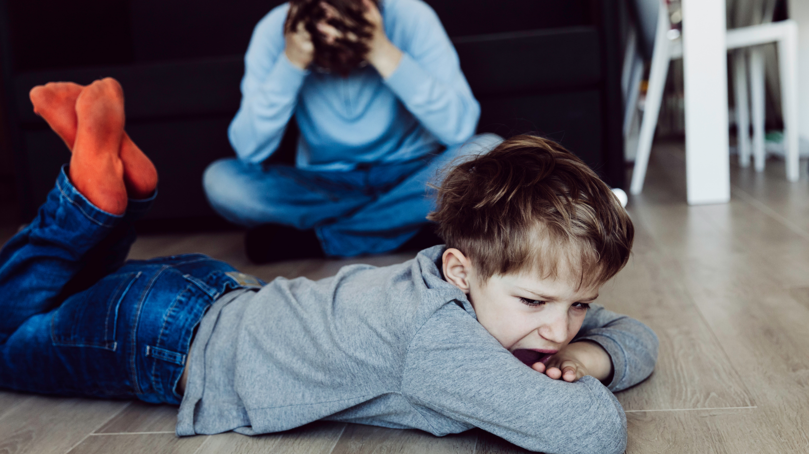 A Parent Overwhelmed by a child acting out