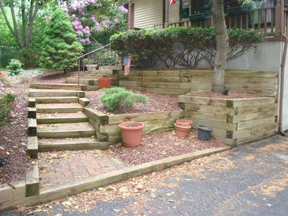 Old Garden Stair — Middletown, NJ — Precision Landscape Contractors
