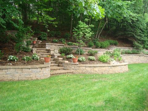 Garden with Small Trees — Middletown, NJ — Precision Landscape Contractors